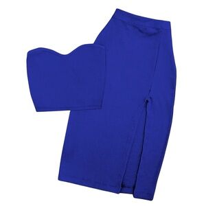 Royal Blue 2 Piece Set